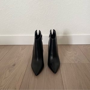 Marc Fisher Black Mella Pointed Toe Booties